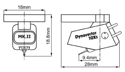 DV-10X5 MKII H/L Output Moving Coil Cartridge