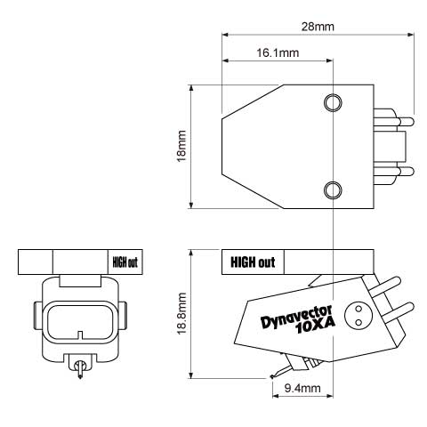 DV-10XA H/L Moving Coil Cartridge