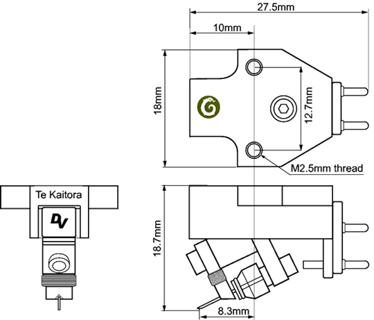 Te Kaitora Rua Low Output Moving Coil Cartridge